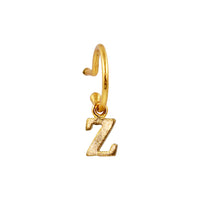 PreOrder Baby Hoops 15mm Gold Letter