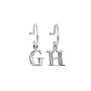 PreOrder Baby Hoops 9mm Silver Letter
