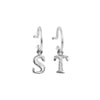 PreOrder Baby Hoops 9mm Silver Letter