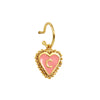 PreOrder Baby Hoops 9mm Heart Letter