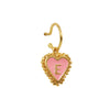 PreOrder Baby Hoops 9mm Heart Letter