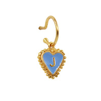 PreOrder Baby Hoops 15mm Heart Letter