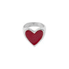 Anillo I Heart You Plata