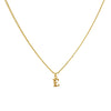 PreOrder Cadena 1 Letra Gold
