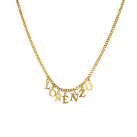 PreOrder 7 Letters Gold Chain