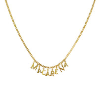PreOrder 8 Letters Gold Chain