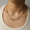 PreOrder 9 Letters Gold Chain