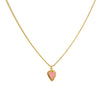 1 Letter Heart Chain Pink