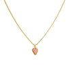 1 Letter Heart Chain Pink