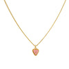 1 Letter Heart Chain Pink