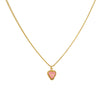 1 Letter Heart Chain Pink